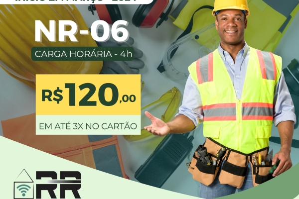 NR 06 – Equipamento de Proteção Individual – EPI - RR Domótica